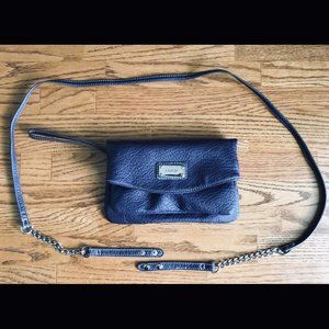 Nine West Purple Tunnel Crossbody Purse Wristlet